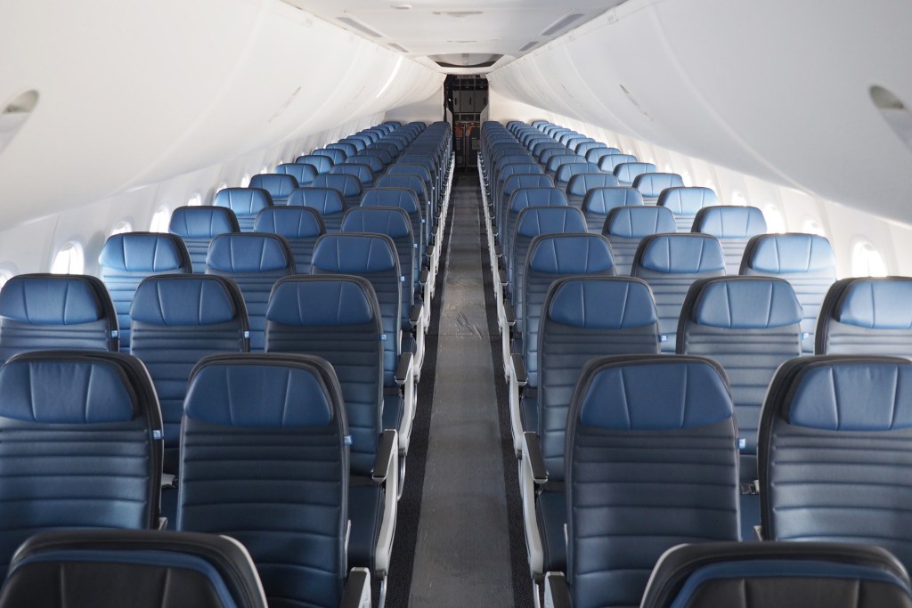 westjet interior